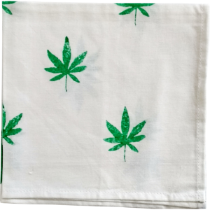 Leaf Block Printed Napkin (set of 6)