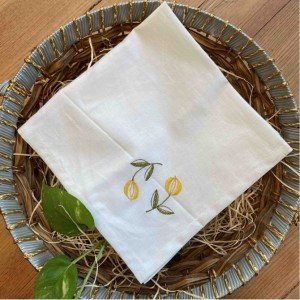 Marigold Emdroidered Napkin(Set of 6)