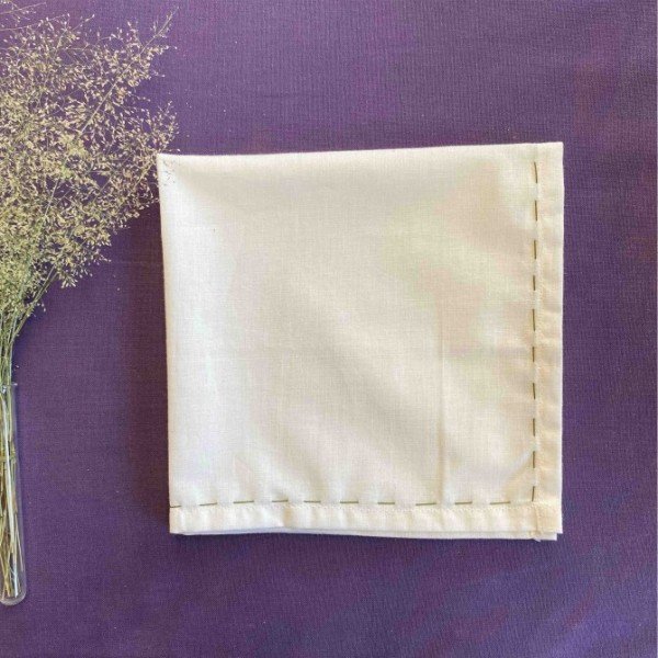 Dark Green Katha Napkin